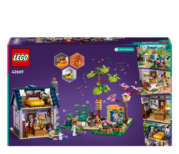 LEGO Friends 42669 Dom pszczelarzy i kwiatowy ogród - 1284220 - zdjęcie 4